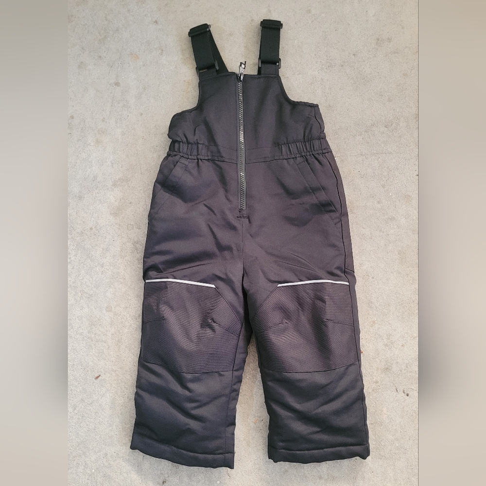 Swiss Tech Black Kids Overalls